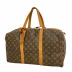 Louis Vuitton Boston Bag Monogram Sac Spool 45 Brown