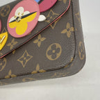 Louis Vuitton Shoulder Wallet Monogram Brea Pochette Felicie Brown Pink — view 6