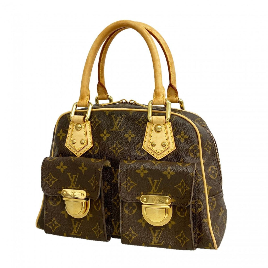 Louis Vuitton Handbag Monogram Manhattan PM Brown