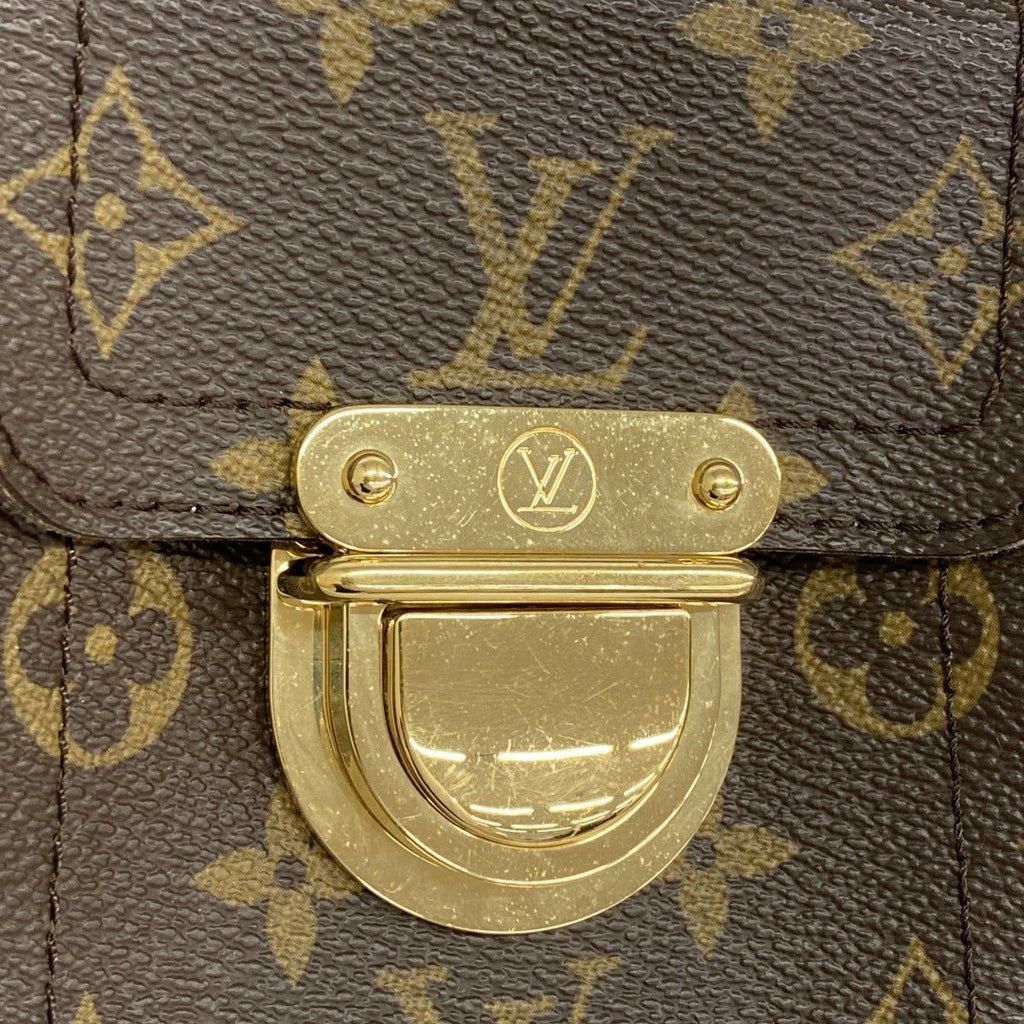 Louis Vuitton Handbag Monogram Manhattan PM Brown — view 9