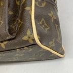 Louis Vuitton Handbag Monogram Manhattan PM Brown — view 6