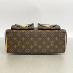 Louis Vuitton Handbag Monogram Manhattan PM Brown — view 3