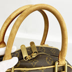 Louis Vuitton Handbag Monogram Manhattan PM Brown — view 7