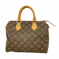 Louis Vuitton Handbag Monogram Speedy 25 Brown