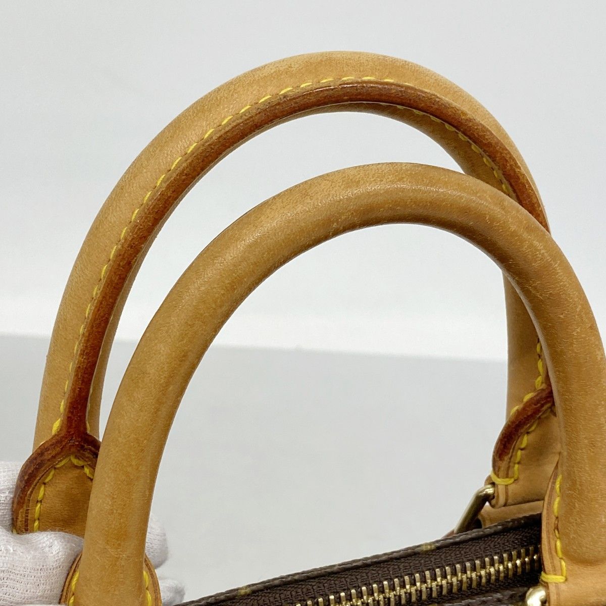 Louis Vuitton Handbag Monogram Speedy 25 Brown — view 9