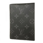 Louis Vuitton Passport Case Monogram Eclipse Couverture NM Black