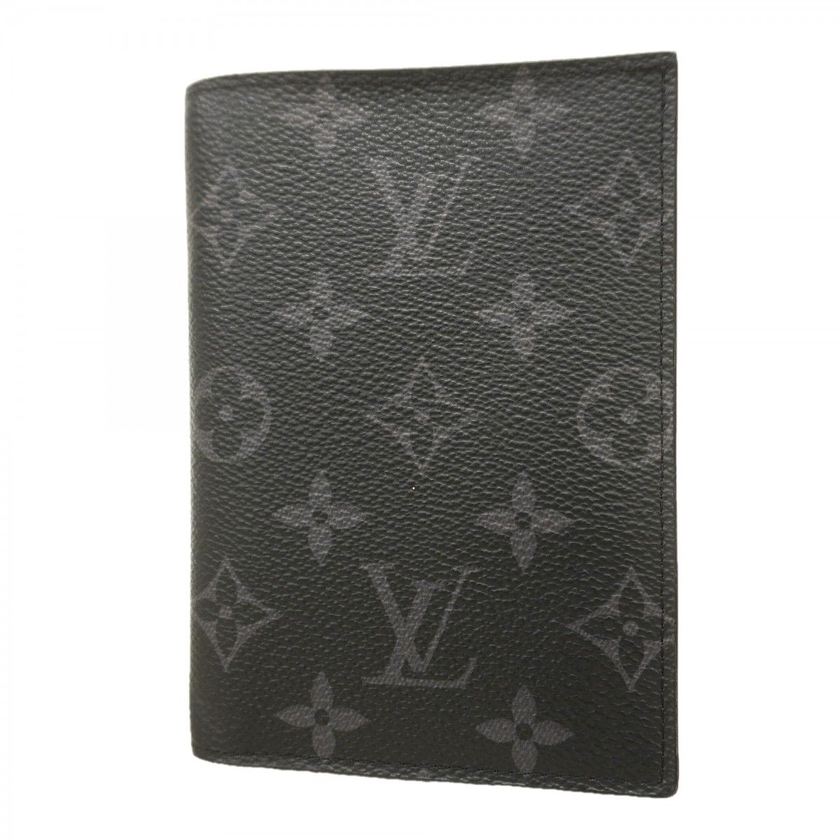 Louis Vuitton Passport Case Monogram Eclipse Couverture NM Black