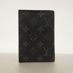 Louis Vuitton Passport Case Monogram Eclipse Couverture NM Black — view 6