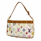 Louis Vuitton Pouch Monogram Multicolor Pochette Blanc