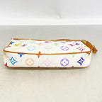 Louis Vuitton Pouch Monogram Multicolor Pochette Blanc — view 3