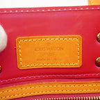 Louis Vuitton Handbag Vernis Reed PM Fuchsia Pink — view 5