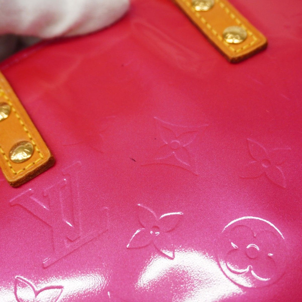 Louis Vuitton Handbag Vernis Reed PM Fuchsia Pink — view 8