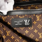 Louis Vuitton Tote Monogram Neverfull Inside Out MM Black Brown Reversible — view 5