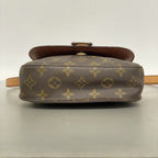 Louis Vuitton Shoulder Bag Monogram Mini Saint Cloud Brown — view 3