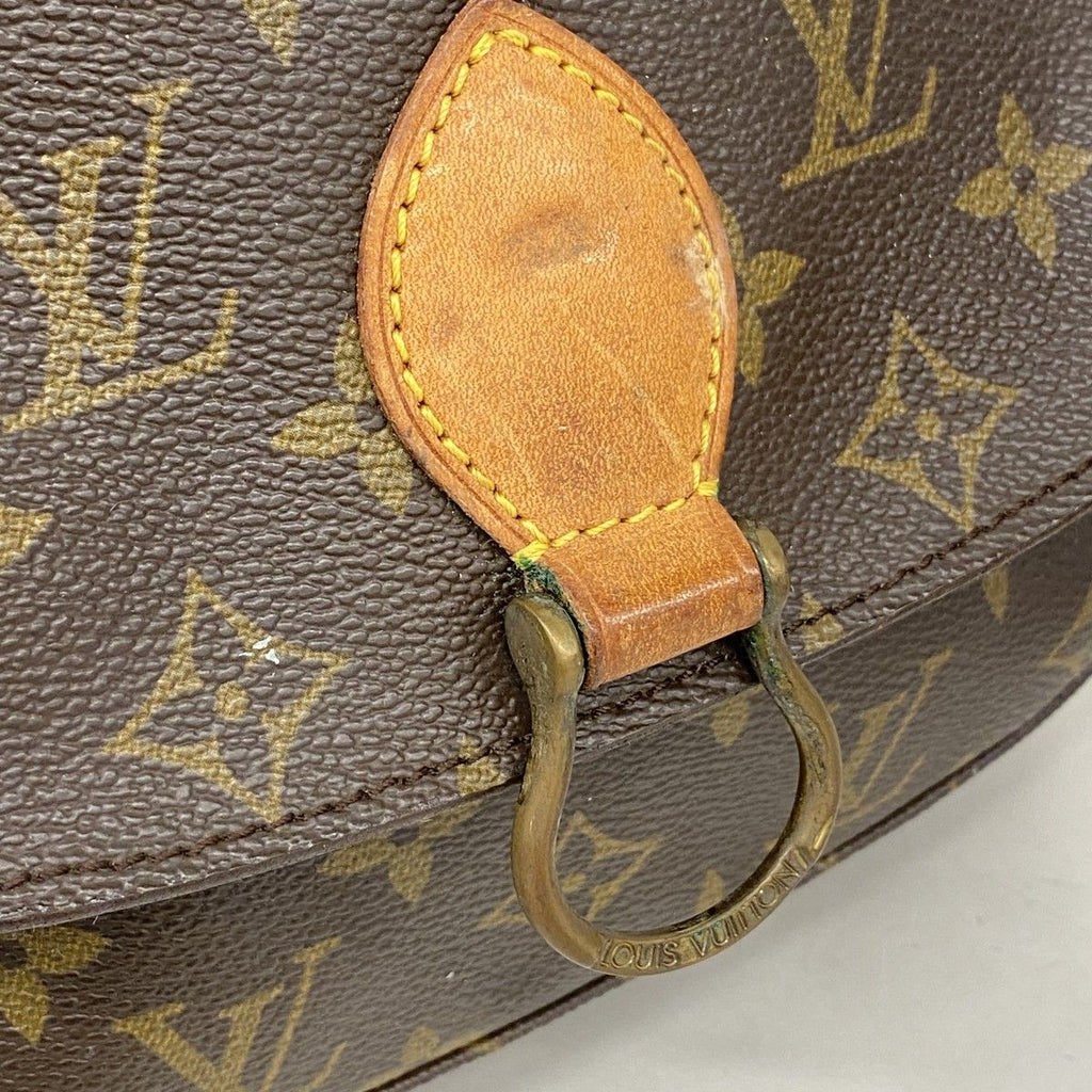Louis Vuitton Shoulder Bag Monogram Mini Saint Cloud Brown — view 9