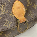 Louis Vuitton Shoulder Bag Monogram Mini Saint Cloud Brown — view 9