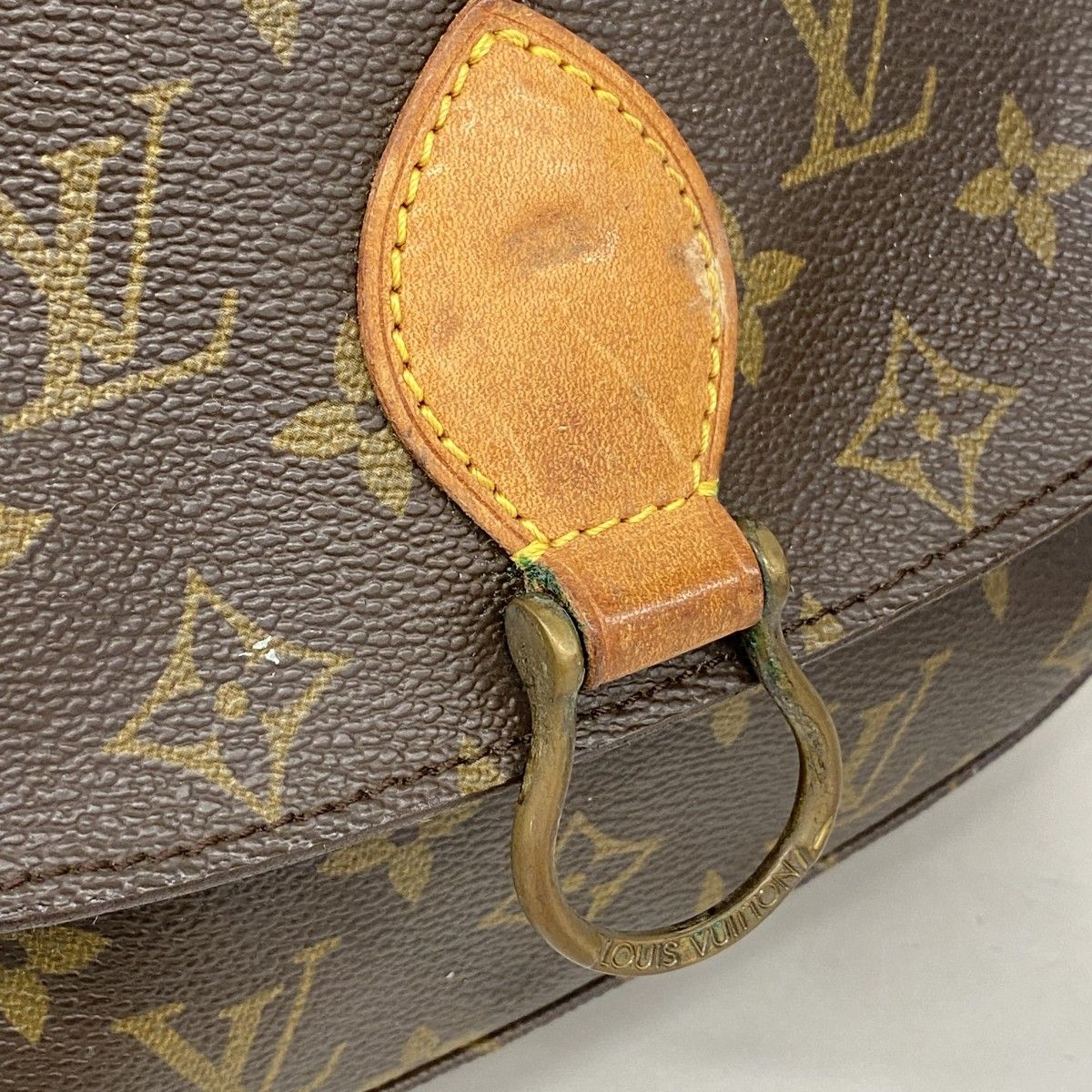 Louis Vuitton Shoulder Bag Monogram Mini Saint Cloud Brown — view 9