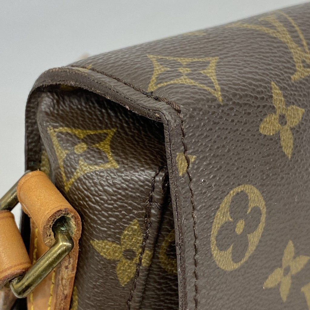 Louis Vuitton Shoulder Bag Monogram Mini Saint Cloud Brown — view 7