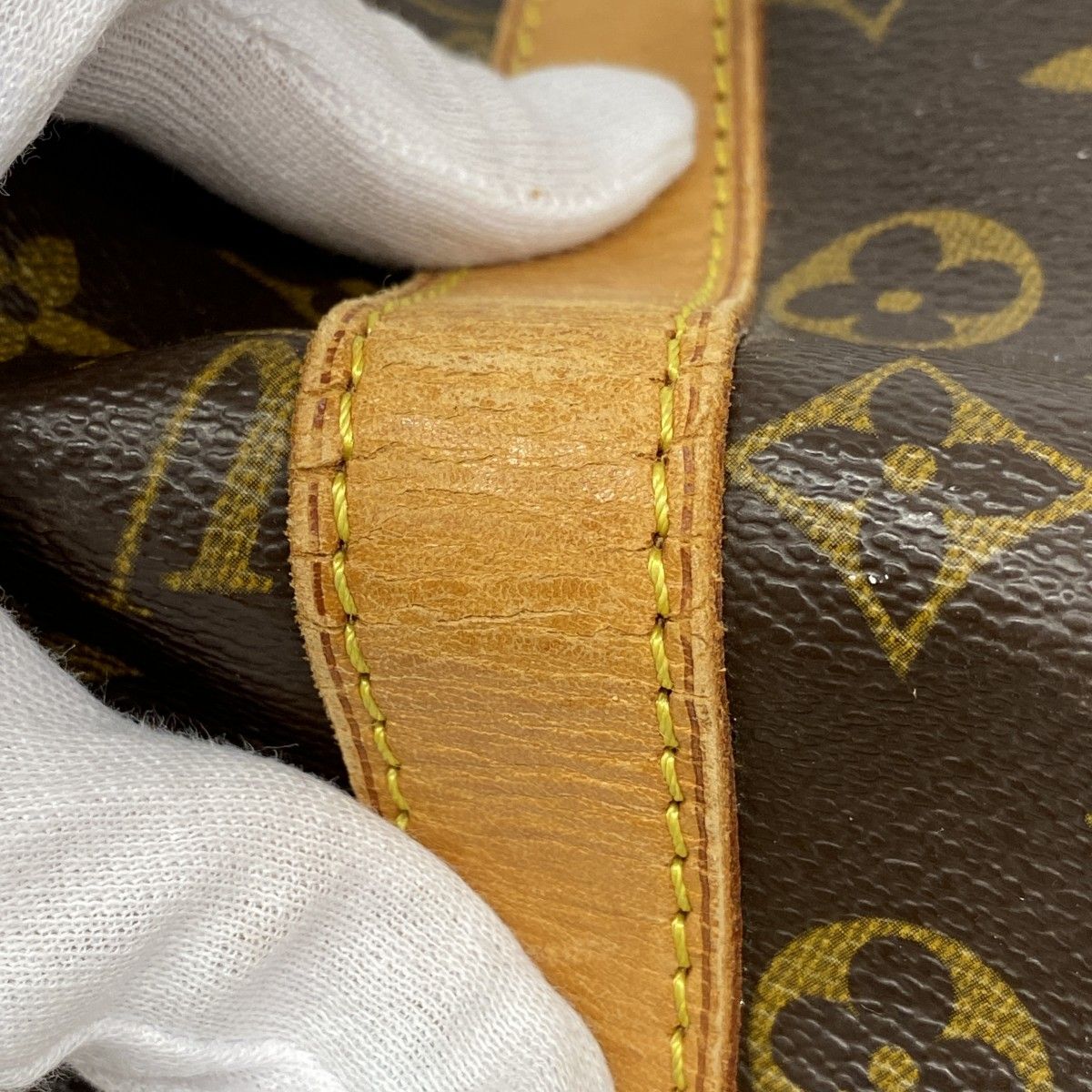 Louis Vuitton Boston Bag Monogram Keepall 45 Brown — view 8