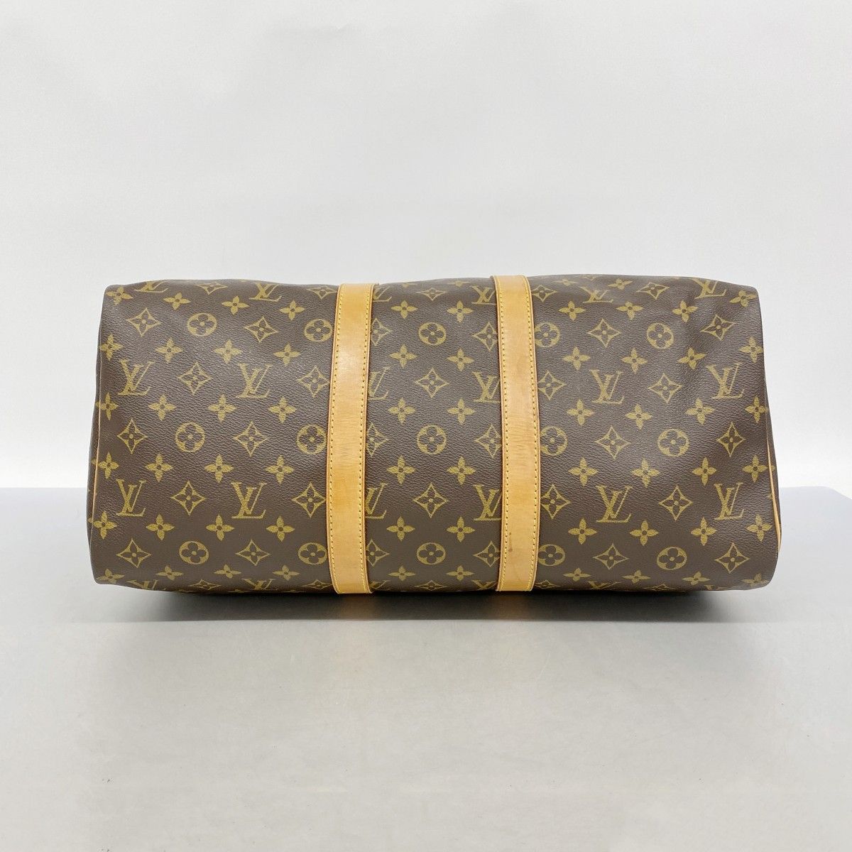 Louis Vuitton Boston Bag Monogram Keepall 45 Brown — view 3
