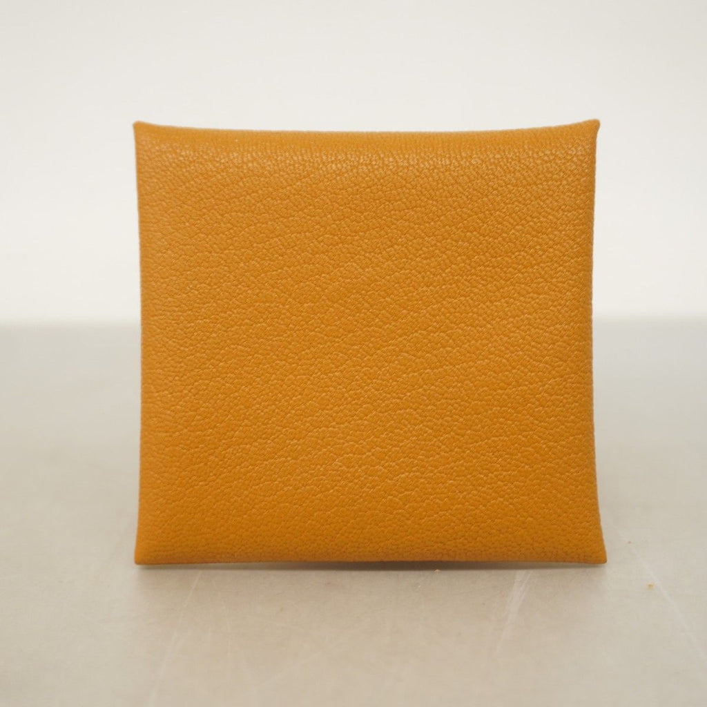 Hermes Coin Case Bastia Chevre Misor Sesame Silver — view 5