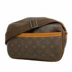 Louis Vuitton Shoulder Bag Monogram Reporter PM Brown