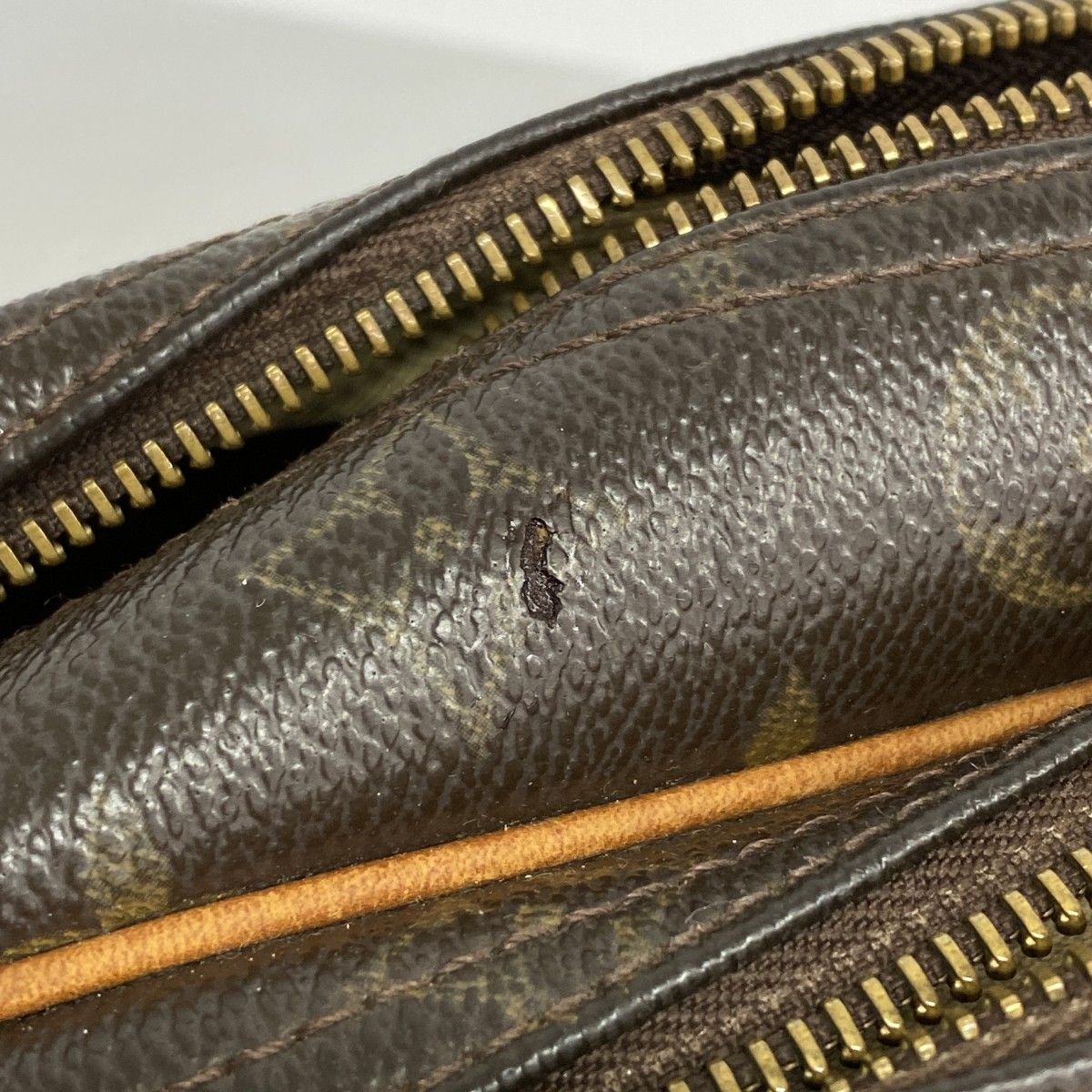 Louis Vuitton Shoulder Bag Monogram Reporter PM Brown — view 7
