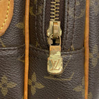 Louis Vuitton Shoulder Bag Monogram Reporter PM Brown — view 9