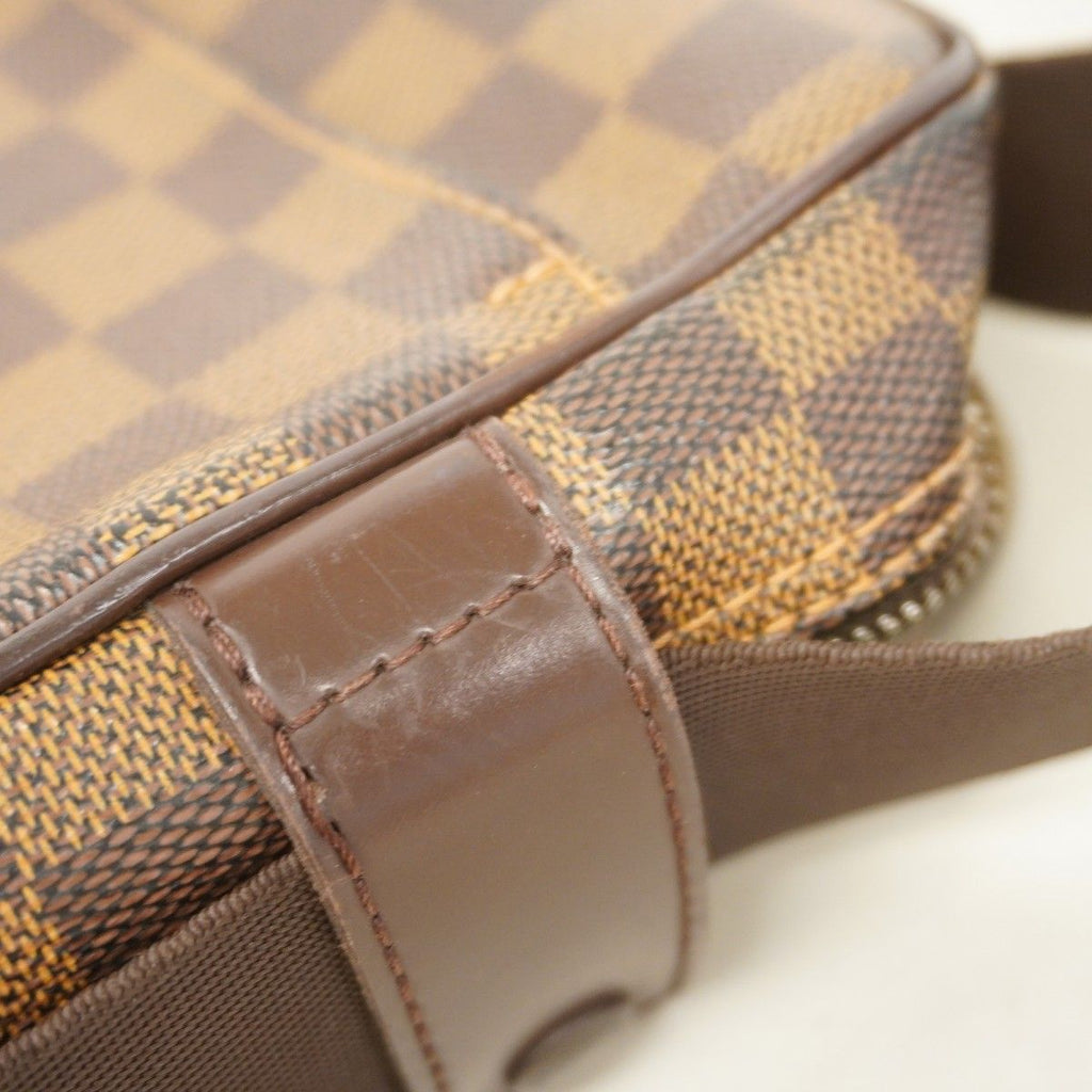 Louis Vuitton Shoulder Bag Damier Olaf PM Ebene — view 9