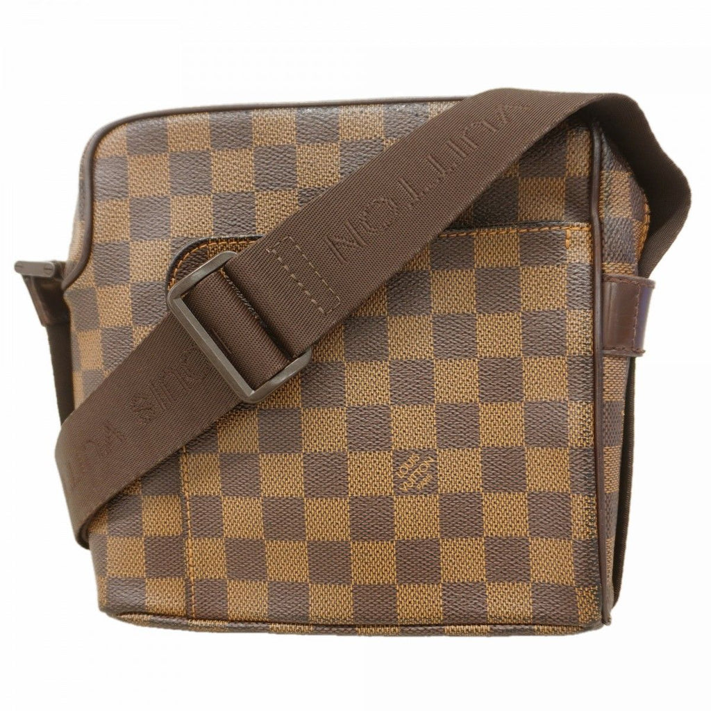 Louis Vuitton Shoulder Bag Damier Olaf PM Ebene
