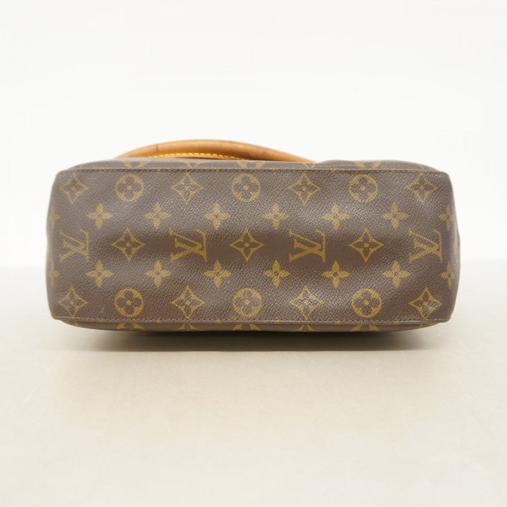 Louis Vuitton Shoulder Bag Monogram Looping GM Brown — view 3