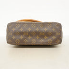 Louis Vuitton Shoulder Bag Monogram Looping GM Brown — view 3