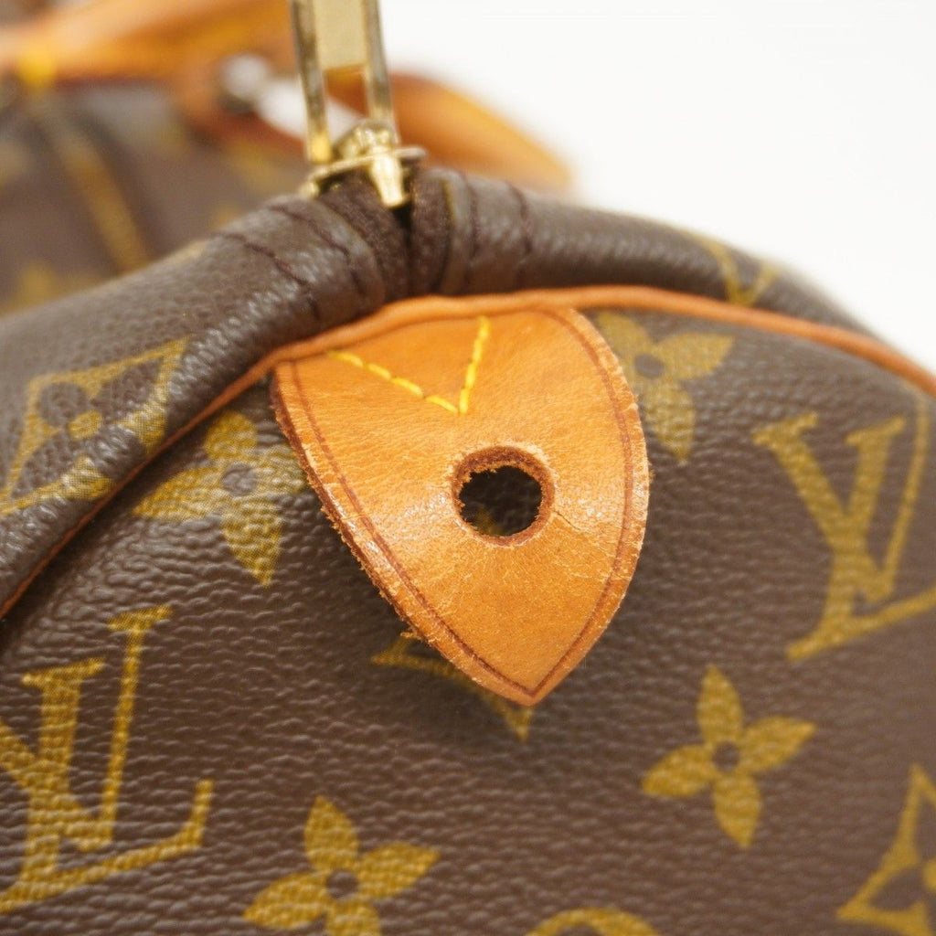 Louis Vuitton Handbag Monogram Speedy 40 Brown — view 9