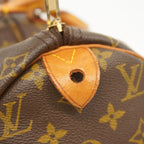 Louis Vuitton Handbag Monogram Speedy 40 Brown — view 9