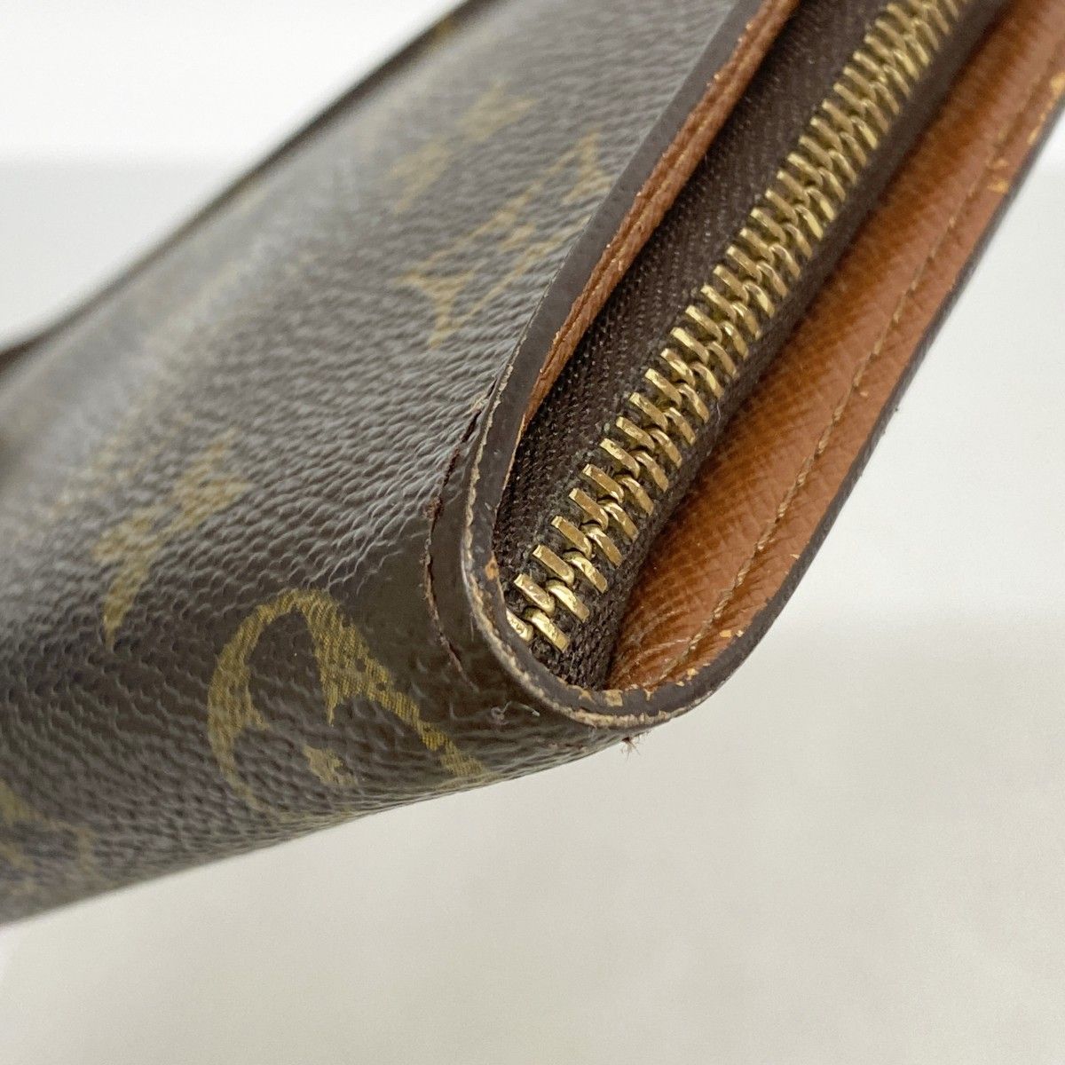 Louis Vuitton Wallet Monogram Porte-Monnaie Gip Brown — view 5
