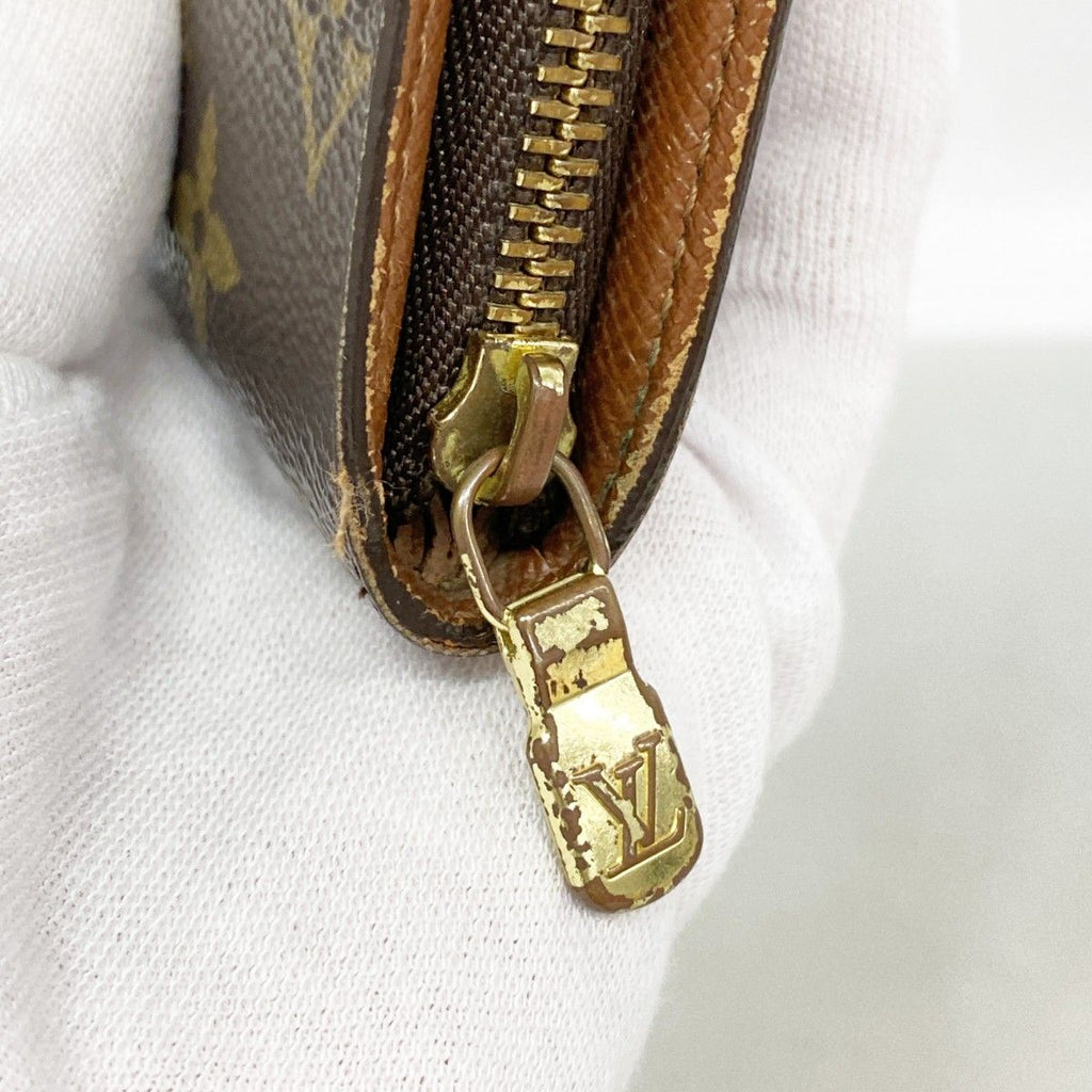 Louis Vuitton Wallet Monogram Porte-Monnaie Gip Brown — view 7