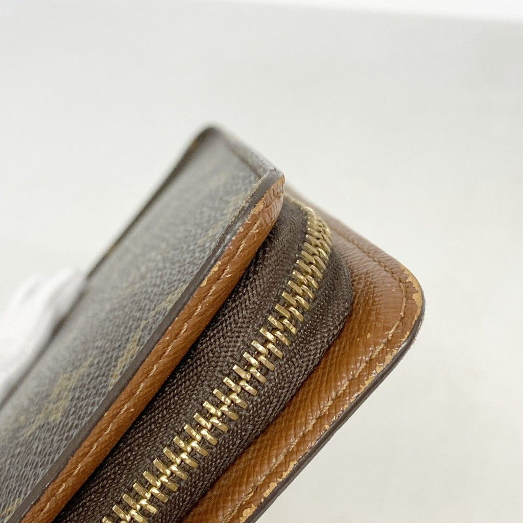 Louis Vuitton Wallet Monogram Porte-Monnaie Gip Brown — view 6