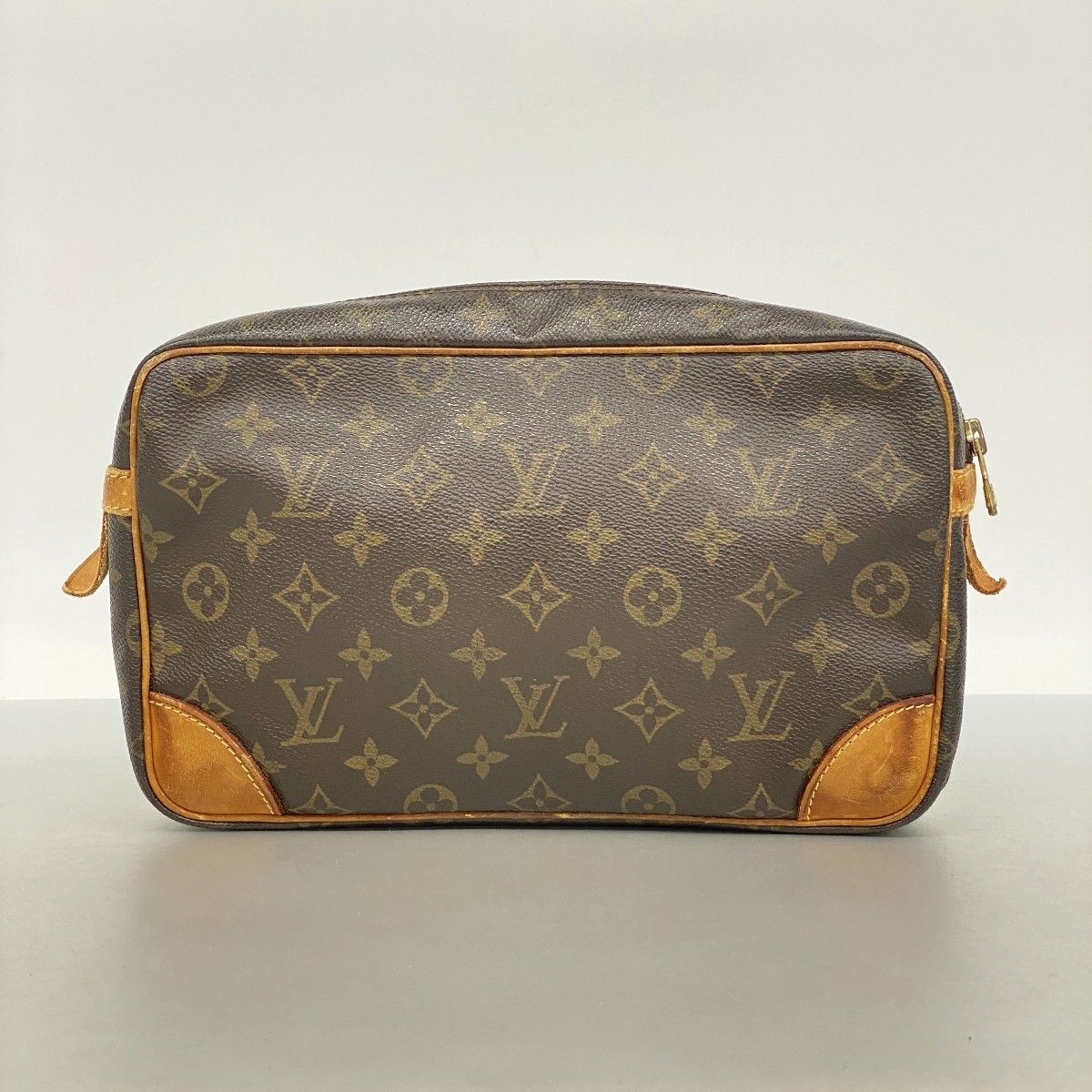Louis Vuitton Clutch Monogram Compiegne 28 Brown — view 9