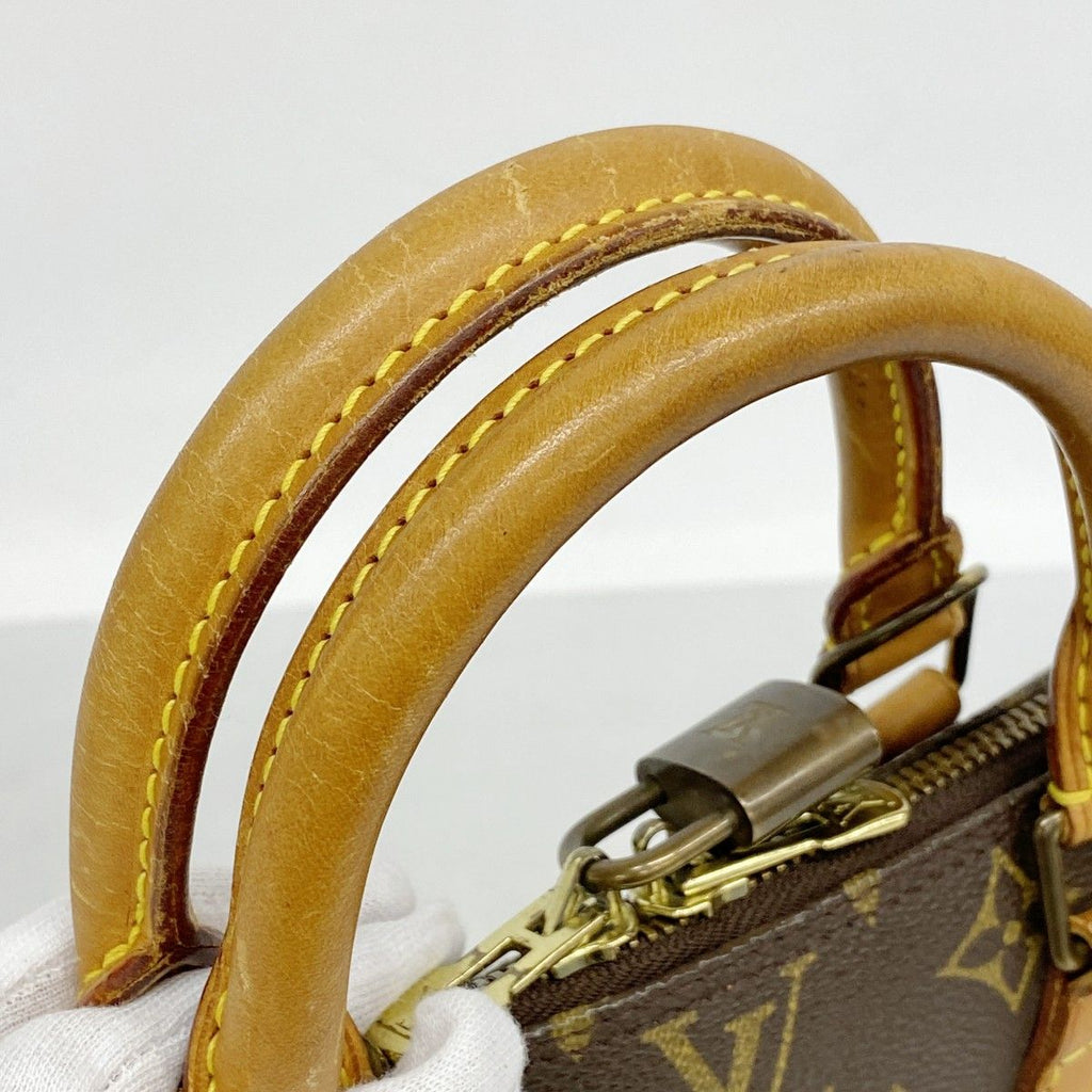 Louis Vuitton Handbag Monogram Alma Brown — view 9
