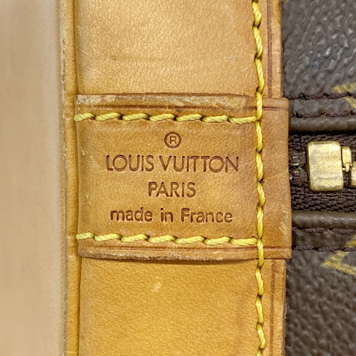 Louis Vuitton Handbag Monogram Alma Brown — view 5