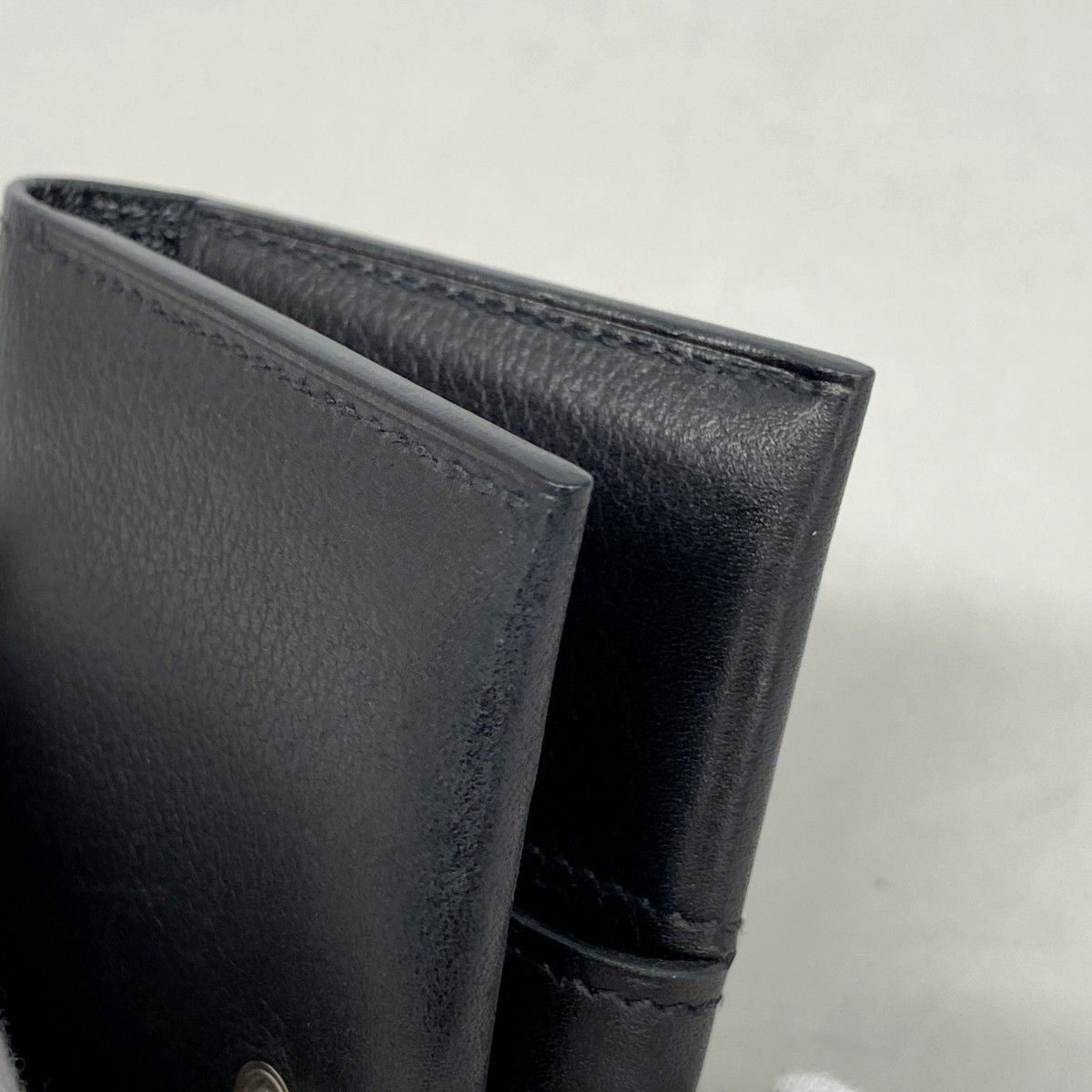 Hermes Card Case Color Black Silver — view 6