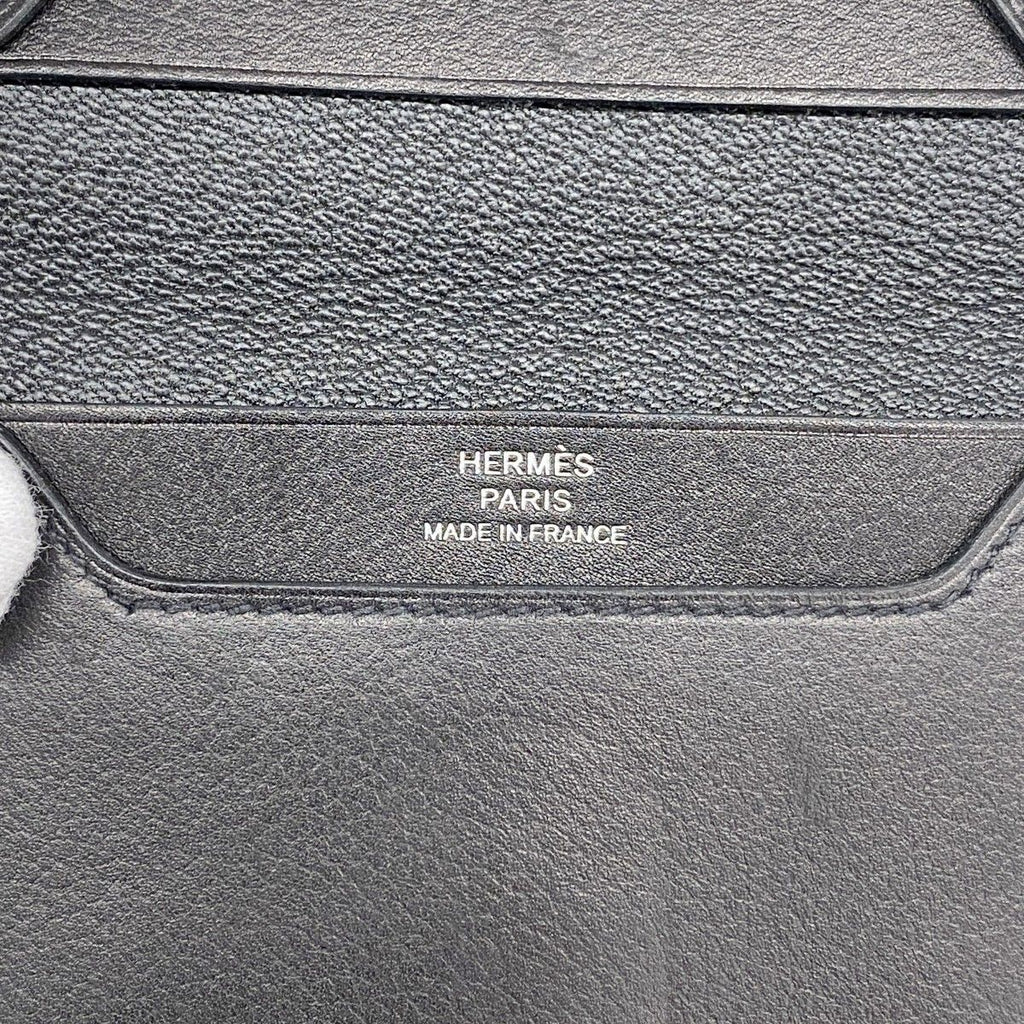 Hermes Card Case Color Black Silver — view 4