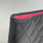 Chanel Wallet Cambon Lambskin Black Silver — view 5