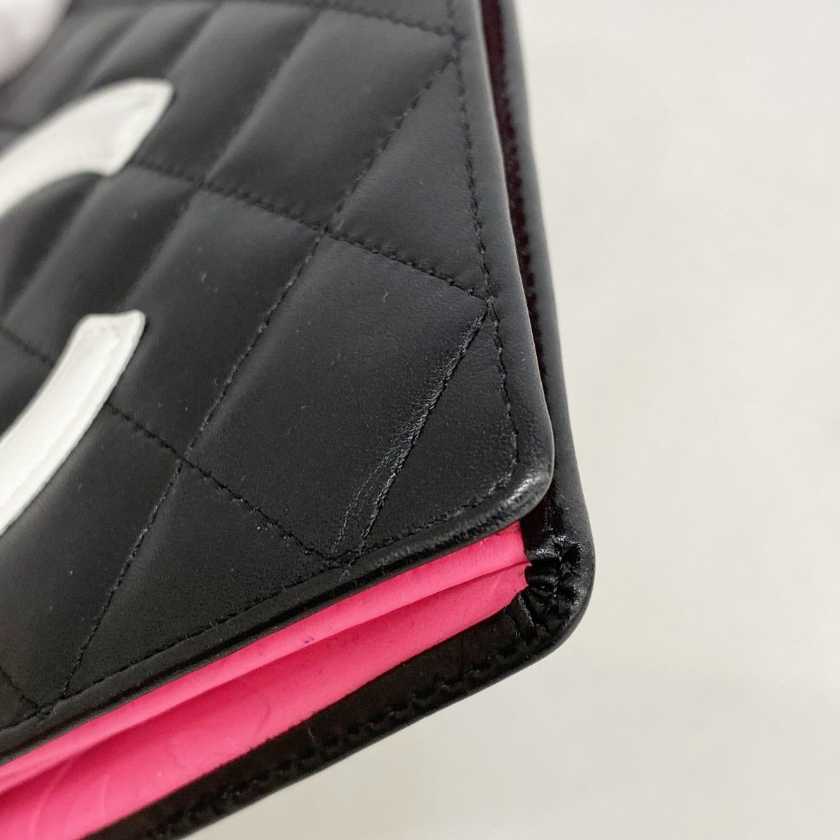 Chanel Wallet Cambon Lambskin Black Silver — view 6