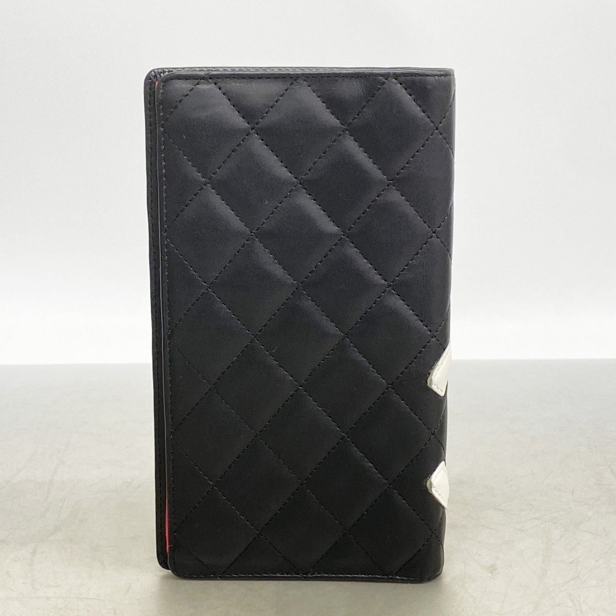 Chanel Wallet Cambon Lambskin Black Silver — view 8