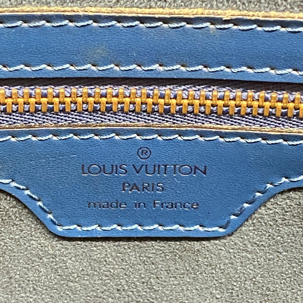Louis Vuitton Shoulder Bag Epi Lussac Toledo Blue — view 5
