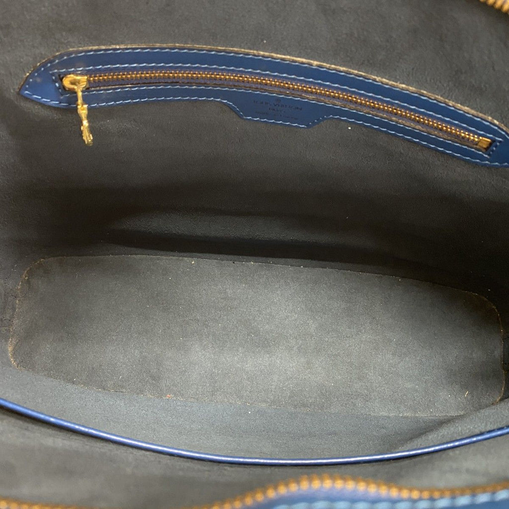 Louis Vuitton Shoulder Bag Epi Lussac Toledo Blue — view 4