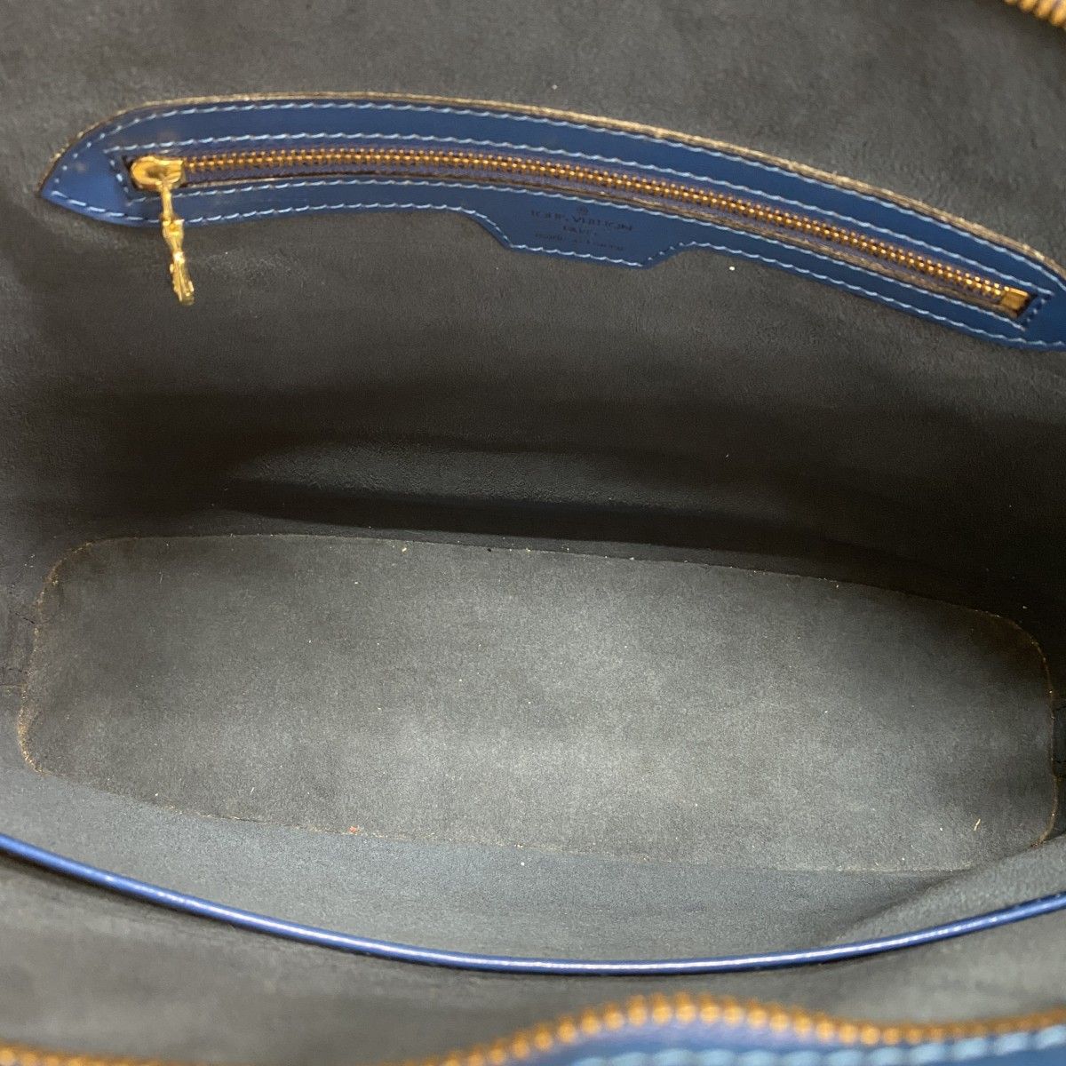 Louis Vuitton Shoulder Bag Epi Lussac Toledo Blue — view 4