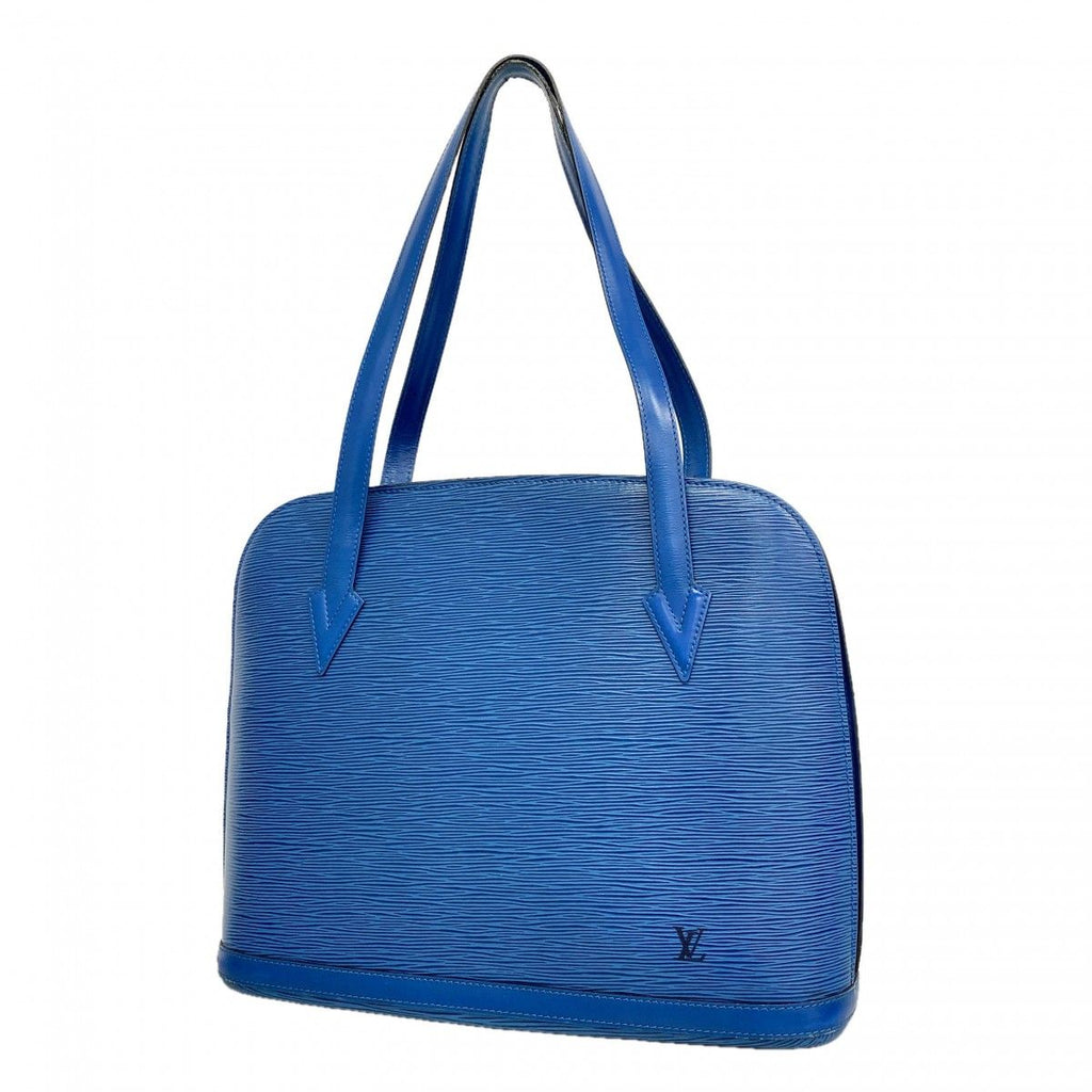 Louis Vuitton Shoulder Bag Epi Lussac Toledo Blue