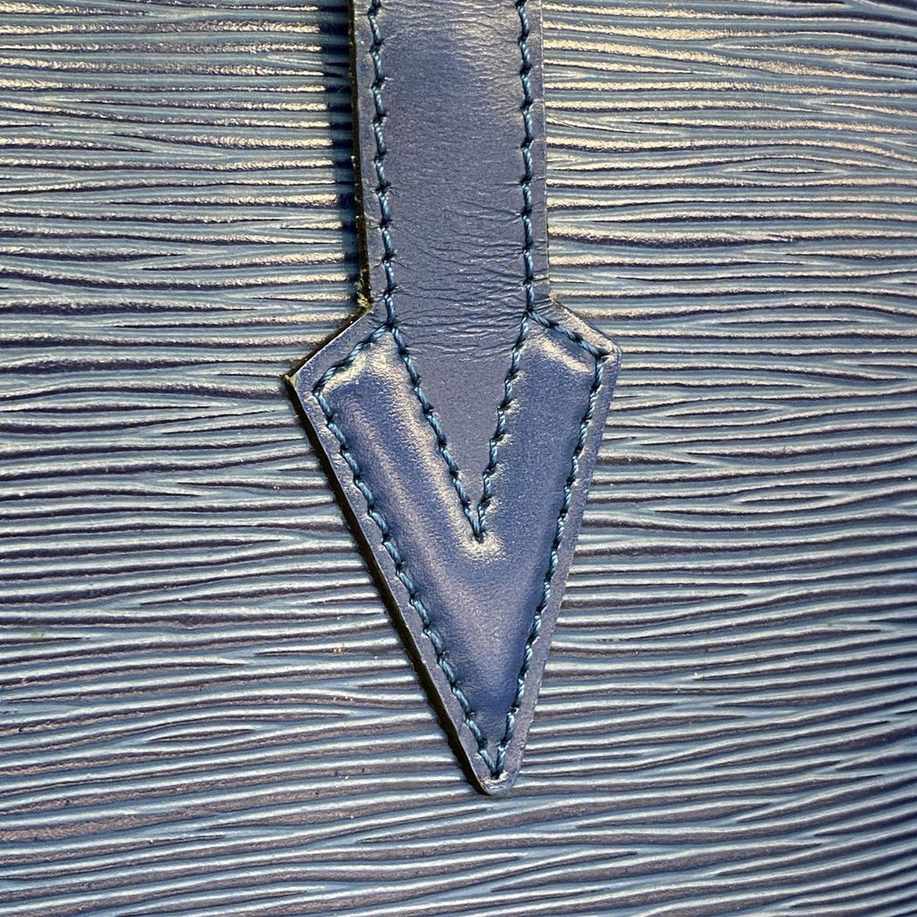 Louis Vuitton Shoulder Bag Epi Lussac Toledo Blue — view 8